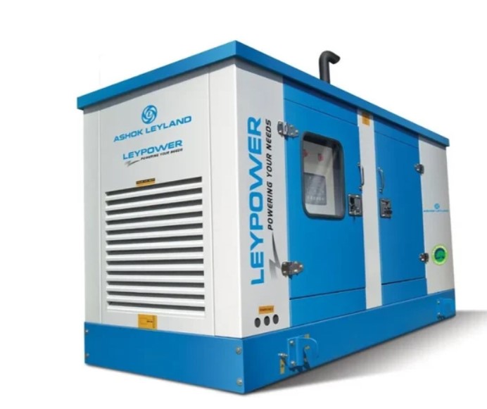 125 KVA Ashok Leyland Diesel Generator – Industrial DG Set for Factory & Commercial Backup, High Performance Engine, Stable Output, Heavy Duty Alternator, Long Run